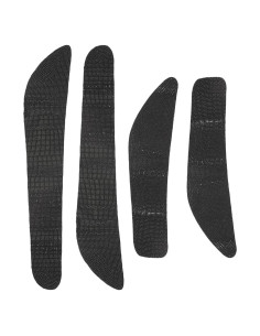 4 Almohadillas Antigolpes para Puertas de Auto Unifizz - Negro