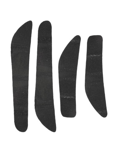 4 Almohadillas Antigolpes para Puertas de Auto Unifizz - Negro