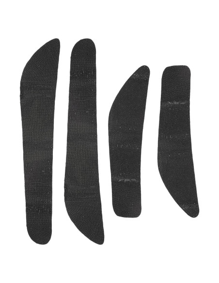 4 Almohadillas Antigolpes para Puertas de Auto Unifizz - Negro