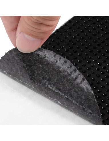 4 Almohadillas Antigolpes para Puertas de Auto Unifizz - Negro