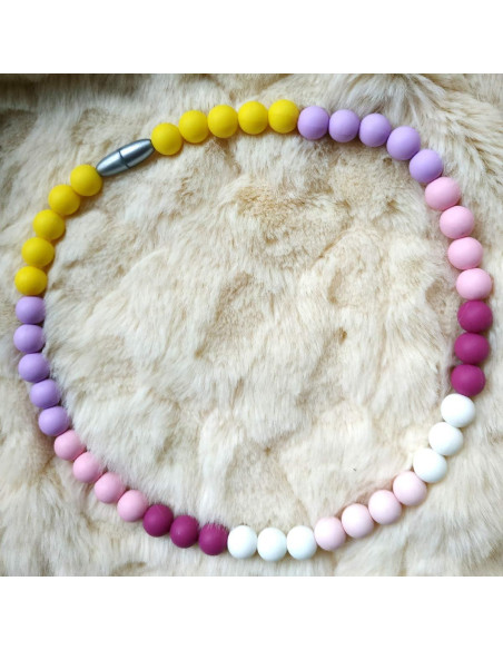 100 Perlas Redondas de Silicona 12mm Alenybeby para DIY