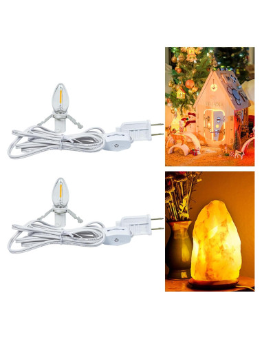 Cordón Accesorio LED C7 Tiadio 2.29m con Interruptor E12