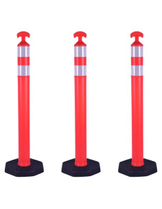 Poste Delineador de Tráfico OranclUS 106.68 cm - 3 Paquete