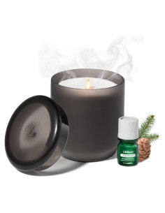 Difusor de Vela Sin Llama Lifelines en Carbón - Aroma Aguja de Abeto
