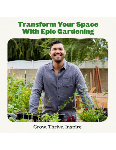 Bandeja de Inicio de Semillas Epic Gardening - 8 Celdas 7.62 cm