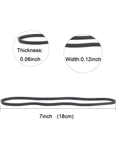 Bandas de goma Foshine 120 piezas 18 cm colores surtidos 2