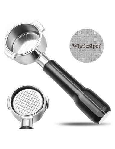 Portafiltro Sin Fondo 51mm WhaleSiper para De'Longhi ECP3420