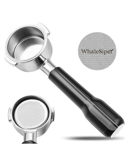 Portafiltro Sin Fondo 51mm WhaleSiper para De'Longhi ECP3420