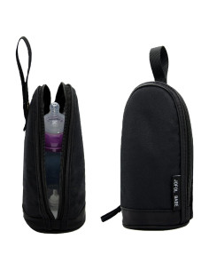 Bolsa Aislante para Botellas de Bebé JOFOL BABE 450ml Negra