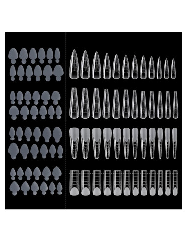 Kit de Molde de Uñas Dual ShenZhen 288 Piezas Reutilizable