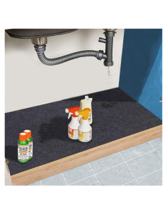 Alfombrilla Absorbente Impermeable Sshzen 61x76 cm para Gabinete