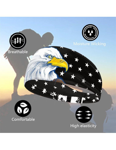 Banda Deportiva Forchrinse Unisex 6 Piezas Estilo Girasol