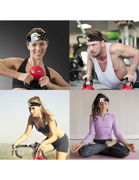 Banda Deportiva Forchrinse Unisex 6 Piezas Estilo Girasol