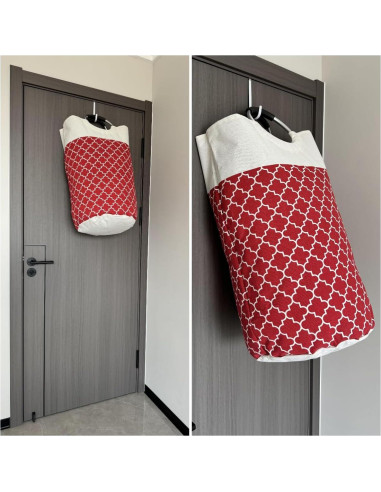 Ganchos sobre la puerta Mars-Rock 4Pcs 5.5" Acero Cromado