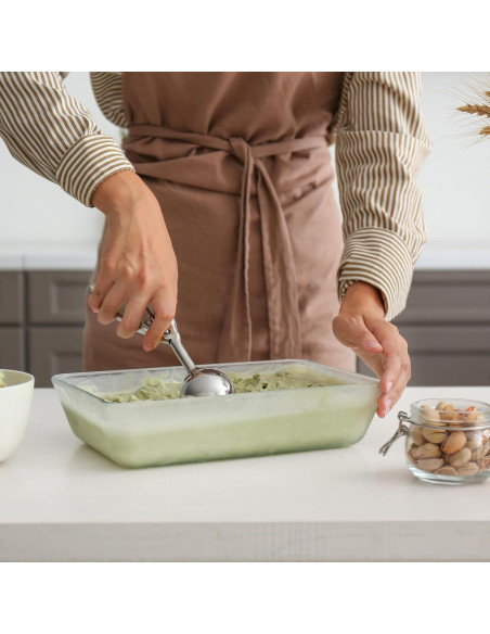 Cucharas para Galletas uxcell 2pcs Acero Inoxidable Negro