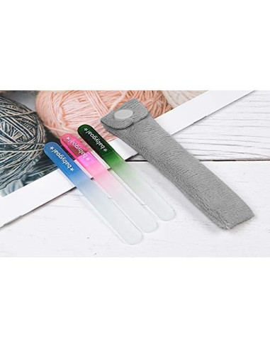 Lima de Uñas para Bebés Babygoal 3 Pack Vidrio Checo