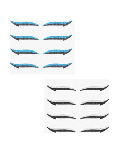 Pegatinas de Eyeliner Brillantes GEUUFEA - Maquillaje Impermeable