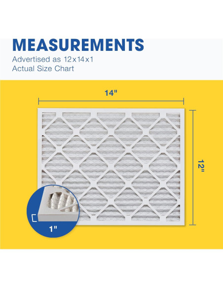 Filtro de Aire Plegado Aerostar MERV 8 30.48x35.56 cm - Paquete de 4
