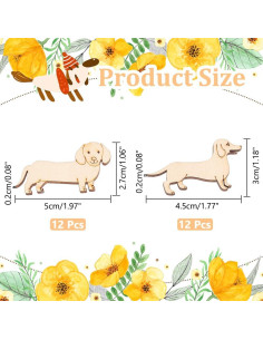 Bobinas de Hilo de Madera NBEADS 24 Pcs Animales DIY 2