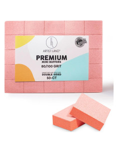 Juego de Mini Bloques de Pulido Artist Land 80/100 Grano - 50 Unidades