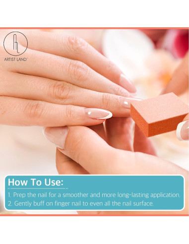 Juego de Mini Bloques de Pulido Artist Land 80/100 Grano - 50 Unidades