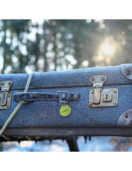 Etiquetas Plásticas Redondas Lucky Line 3.2 cm - 100 Unidades