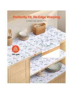 Forro de Cajón y Estante VEVOR Floral 7.01 m Antideslizante 2