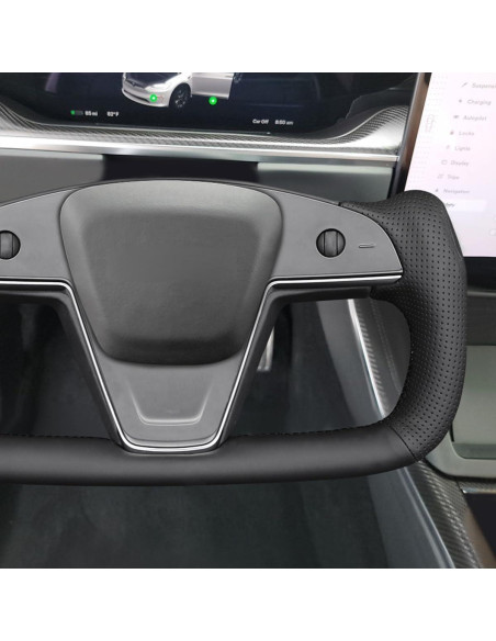 Cubierta de Volante MEWANT para Tesla Model S/X 2021-2023