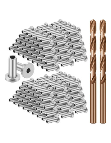 Mangas Protectores de Acero Inoxidable Therwen 200 Pcs 2 cm