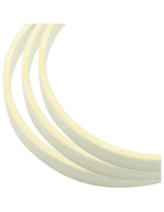 Hitefu 6 Aros Florales de Bambú 10cm para Manualidades 2