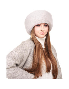 Diadema de Piel Sintética Futrzane para Mujer - Talla M Gris 2