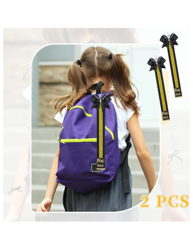 Set de 2 Llaveros Cheer Pin Me DEEKA para Mochila - Nylon Brillante