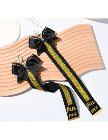 Set de 2 Llaveros Cheer Pin Me DEEKA para Mochila - Nylon Brillante