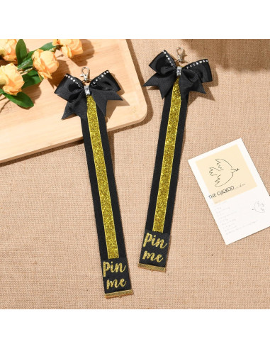 Set de 2 Llaveros Cheer Pin Me DEEKA para Mochila - Nylon Brillante