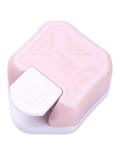 Perforadora de Esquinas 3 en 1 Tyenaza Rosa Manual