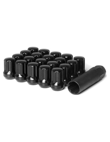 Juego de 20 Tuercas de Buje Cortas 1/2-20 con Llave TGEG