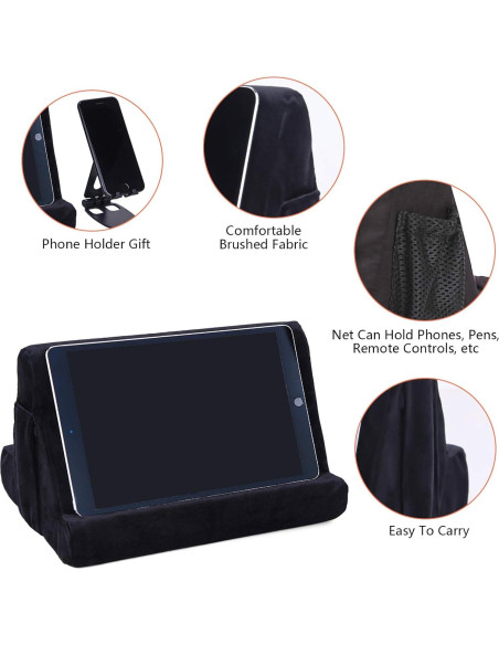 Soporte de Almohada Universal Sttargxing MyAStands01 Negro