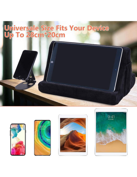 Soporte de Almohada Universal Sttargxing MyAStands01 Negro