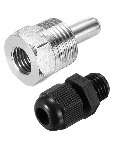 Termopar Sin Soldadura uxcell G1/2 Acero Inoxidable 30mm Negro
