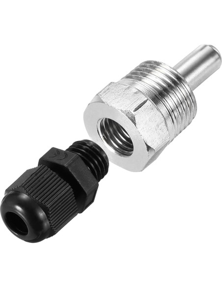 Termopar Sin Soldadura uxcell G1/2 Acero Inoxidable 30mm Negro