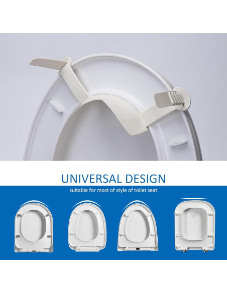 Deflector Universal de Orina TPE Blanco para Inodoro 1 pieza