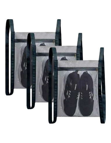 3 Bolsas de Secado de Zapatos Reutilizables Tattra 40x35 cm
