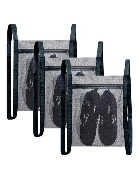 3 Bolsas de Secado de Zapatos Reutilizables Tattra 40x35 cm