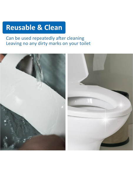 Deflector Universal de Orina TPE Blanco para Inodoro 1 pieza