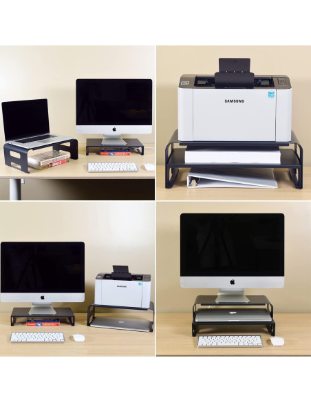 Soporte Elevador de Monitor AEONS 2 Niveles 40.64x24.13cm