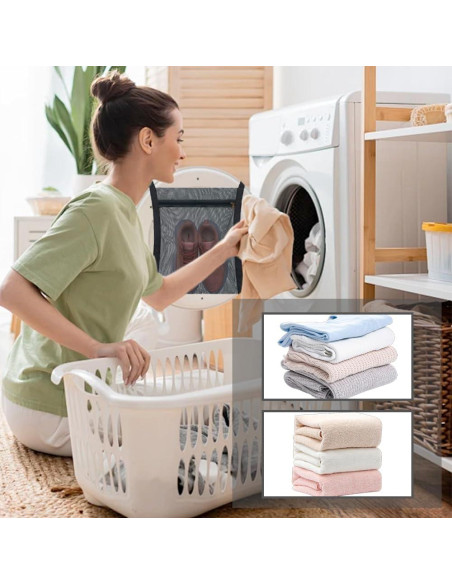 3 Bolsas de Secado de Zapatos Reutilizables Tattra 40x35 cm