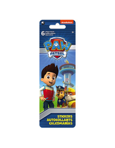 Paquete de Pegatinas Paw Patrol Trends International 6 Hojas