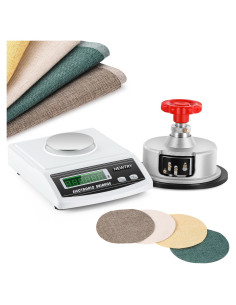 Balanza Electrónica de Peso de Tela NEWTRY 600g/0.01g con Muestreador