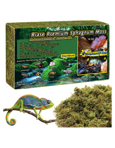 Musgo Sphagnum Premium Riare 14 oz para Reptiles y Terrarios
