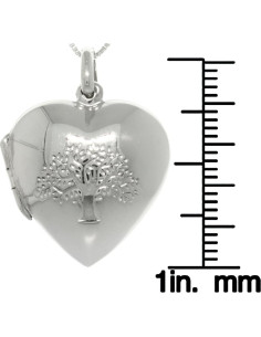 Colgante Árbol de la Vida de Plata de Ley con Cadena 45.72 cm 2